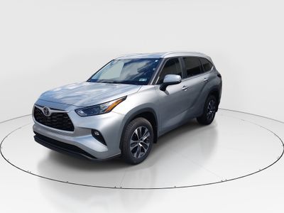 2024 Toyota Highlander — rear three-quarter view