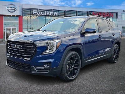 2022 GMC Terrain — rear three-quarter view