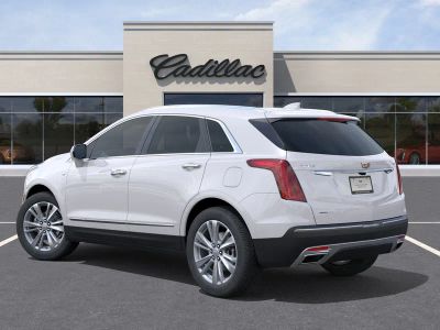 2026 Cadillac XT5 — rear three-quarter view