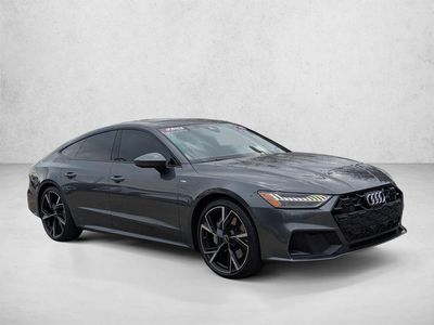 2025 Audi A7 — rear three-quarter view