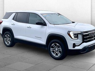 2026 GMC Terrain Elevation in Summit White — front three-quarter view