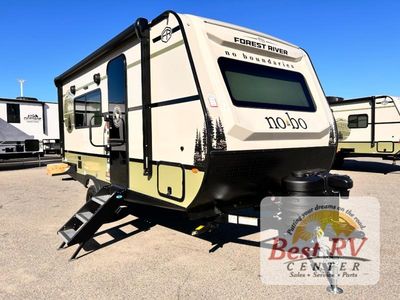 2026 Forest River RV No Boundaries — front three-quarter view
