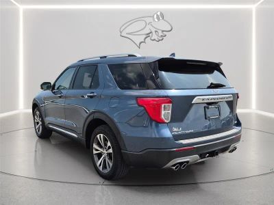 2020 Ford Explorer — rear three-quarter view