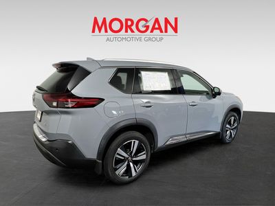 2021 Nissan Rogue — rear three-quarter view
