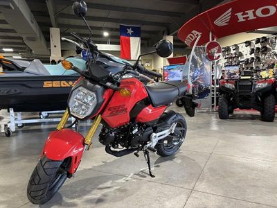 2026 Honda Grom — rear three-quarter view