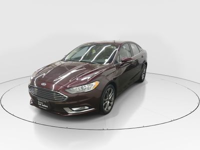 2017 Ford Fusion — rear three-quarter view