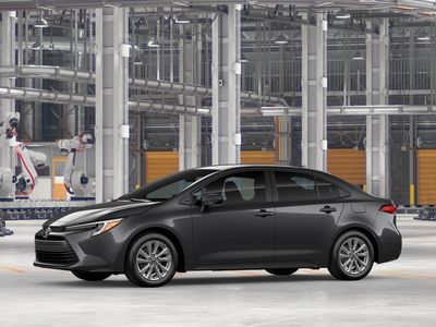 2026 Toyota Corolla Hybrid — rear three-quarter view