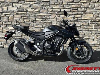 2025 Honda® CB500F — front three-quarter view