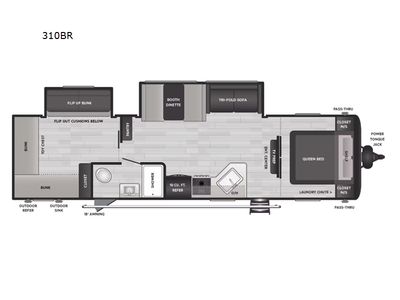 2025 Keystone Springdale — rear three-quarter view
