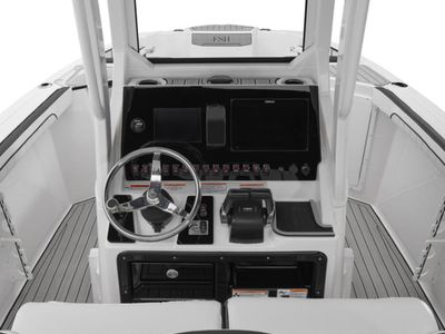 2026 Yamaha Boats 252 FSH Sport — engine compartment view