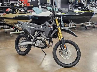 2025 Suzuki DR-Z4S — front three-quarter view