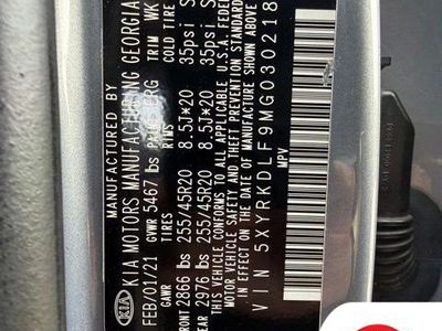 2021 Kia Sorento — photo 31 view