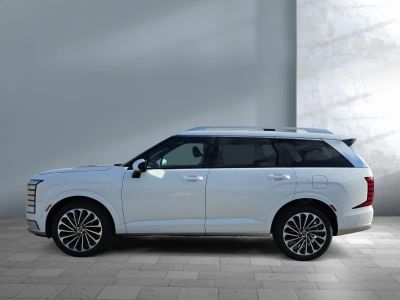 2026 Hyundai Palisade Hybrid — rear three-quarter view