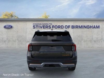 2026 Ford Explorer — engine compartment view