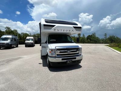2027 Entegra ODYSSEY — front three-quarter view