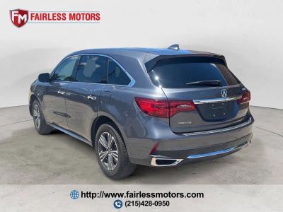 2017 Acura MDX — rear three-quarter view