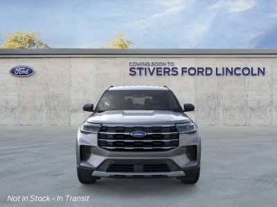 2026 Ford Explorer — engine compartment view