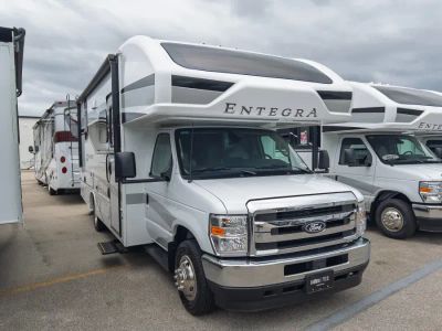 2027 Entegra ODYSSEY — front three-quarter view