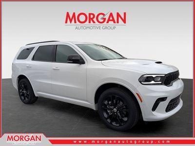 2026 Dodge Durango GT Plus in White — front three-quarter view