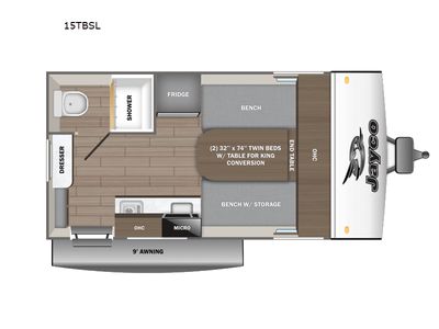 2026 Jayco Jay Feather Air SL — side profile view