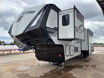 2026 Grand Design Momentum — rear three-quarter view