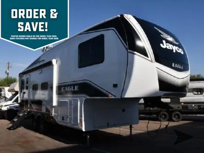 2026 Jayco Eagle HT — front three-quarter view