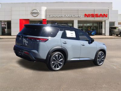 2026 Nissan Pathfinder — rear three-quarter view