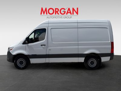 2025 Mercedes-Benz Sprinter Cargo Van — rear three-quarter view