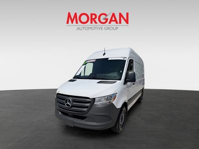 2025 Mercedes-Benz Sprinter Cargo Van — side profile view