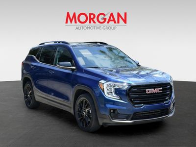 2023 GMC Terrain — rear three-quarter view