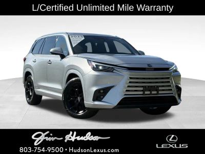 2025 Lexus TX 350 Luxury Navigation Mark Levinson L/Certified Unlimited Mil in Celestial Silver Metallic — front three-quarter view