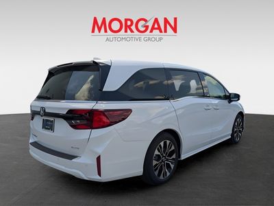 2026 Honda Odyssey — rear three-quarter view