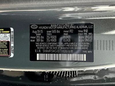 2026 Hyundai Santa Fe Hybrid — engine compartment view
