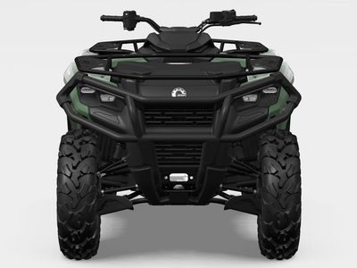 2026 Can-Am Outlander PRO XU HD5 — rear three-quarter view