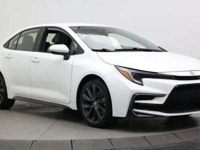 2024 Toyota Corolla — rear three-quarter view