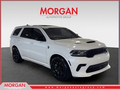 2023 Dodge Durango SRT Hellcat in White — front three-quarter view