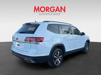 2023 Volkswagen Atlas — rear three-quarter view