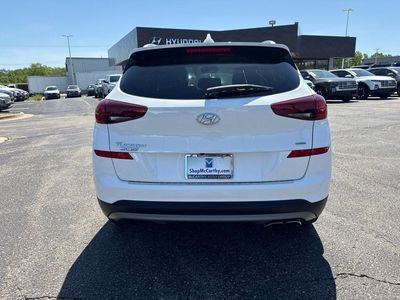 2021 Hyundai Tucson — engine compartment view
