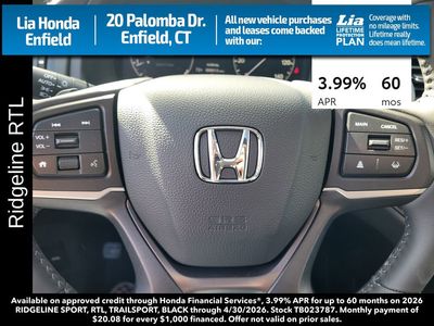 2026 Honda Ridgeline RTL - Photo 19