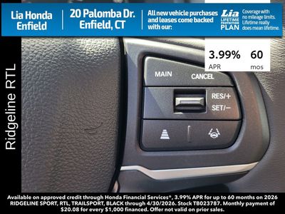 2026 Honda Ridgeline RTL - Photo 21