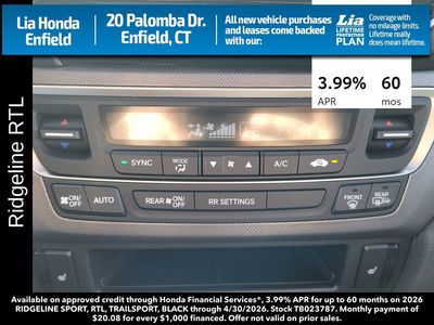 2026 Honda Ridgeline RTL - Photo 25