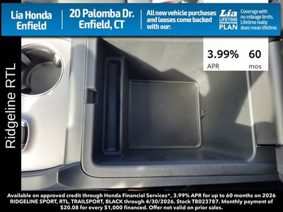 2026 Honda Ridgeline RTL - Photo 28
