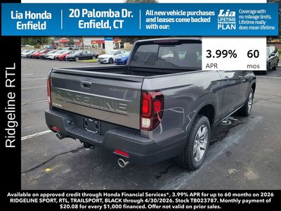 2026 Honda Ridgeline RTL - Photo 4
