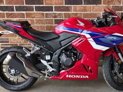 2025 Honda® CBR500R — front three-quarter view