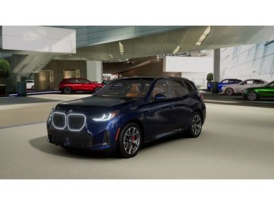 2026 BMW X3 30 xDrive in Tanzanite Blue II Metallic — front three-quarter view