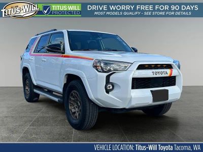 2023 Toyota 4Runner 40th Anniversary Special Edition in Ice Cap — front three-quarter view