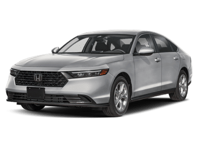 2026 Honda Accord LX in Silver — front three-quarter view