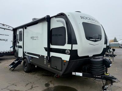 2026 Forest River RV Rockwood GEO Pro — front three-quarter view