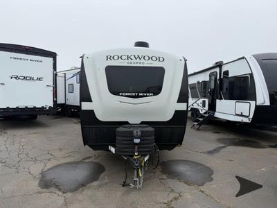 2026 Forest River RV Rockwood GEO Pro — rear three-quarter view