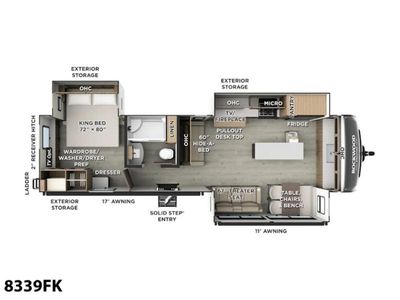 2026 Forest River RV Rockwood Signature — rear three-quarter view